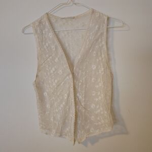 90s lace vest